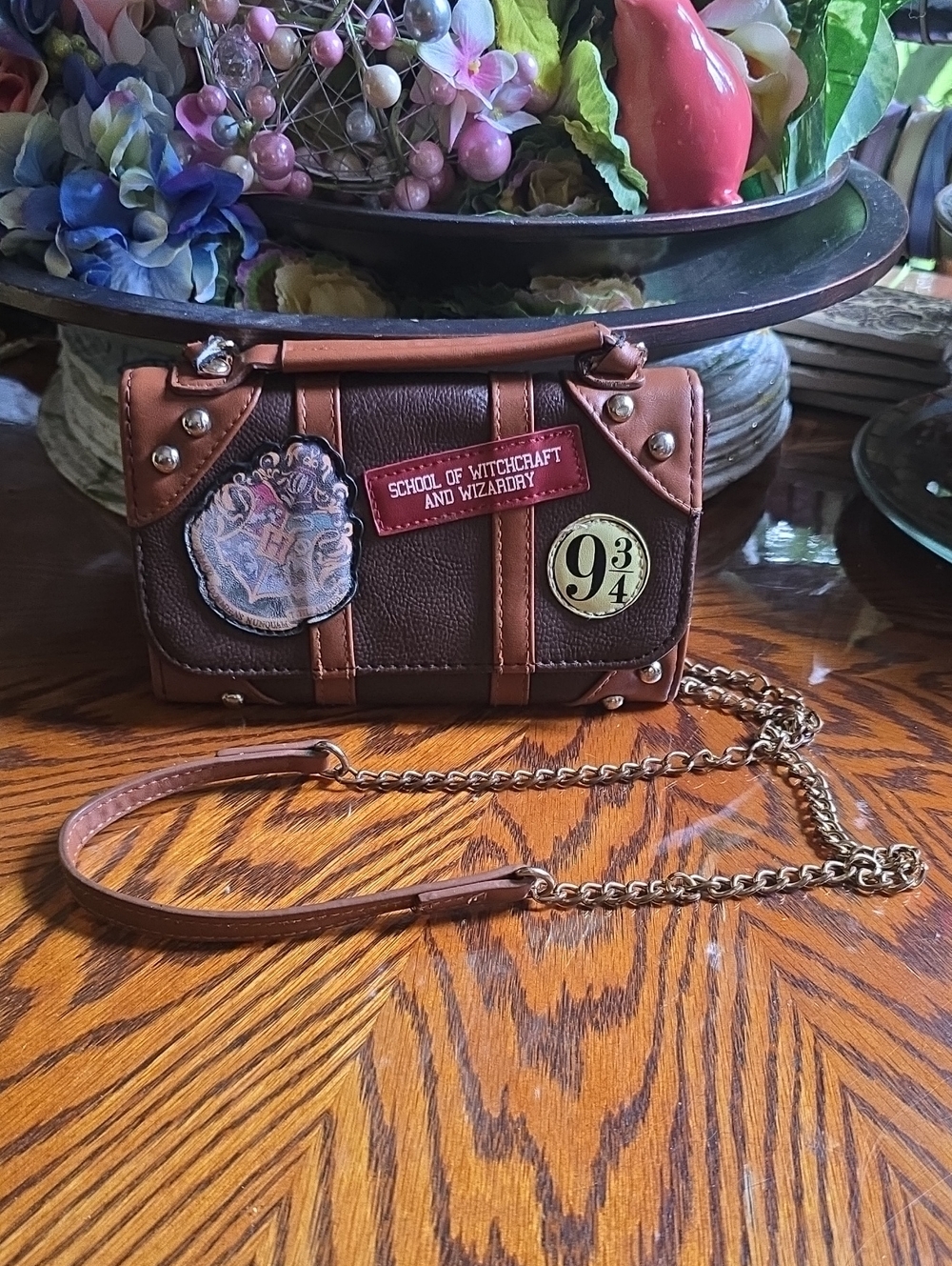 Harry Potter School Of Witchcraft And Wizardry Wallet.